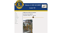 Desktop Screenshot of lionsclub-lindome.se