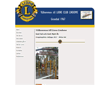 Tablet Screenshot of lionsclub-lindome.se